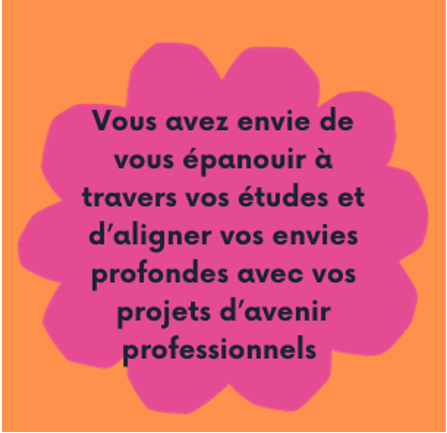 S'épanouir dans ses études et ses projets professionnels